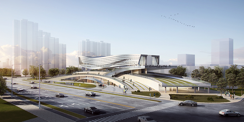 無(wú)錫車聯(lián)網(wǎng)項(xiàng)目展示中心外幕墻工程