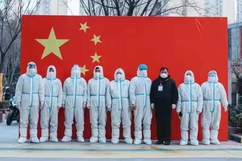 抗疫 | 上海藍(lán)天南飛鴻項(xiàng)目部積極參與志愿服務(wù)助力西安疫情防控